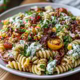 Elote Pasta Salad Cotija