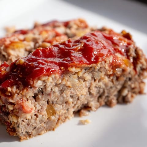 Classic Meatloaf with Ketchup Glaze