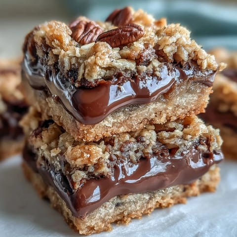 Decadent Sweet and Chewy Turtle Bars with Chocolate and Caramel feature gooey caramel and melted chocolate on a golden baked crust. 