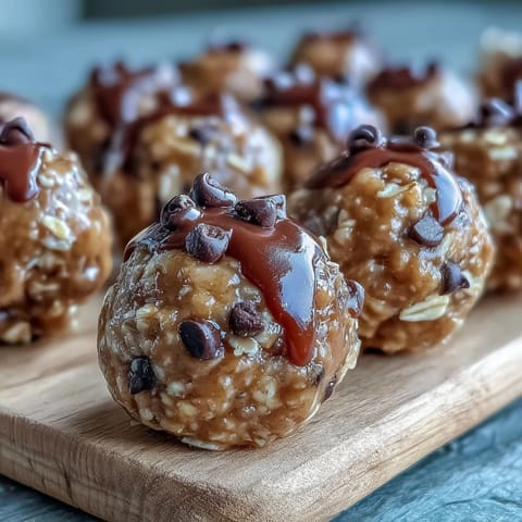 Peanut Butter Oat Protein Balls: Deliciously creamy, grab-and-go spheres for an afternoon boost.