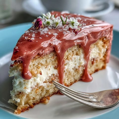Beautiful Bridal Shower Rosé Velvet Cake, perfect for celebrating love adorned with gold.