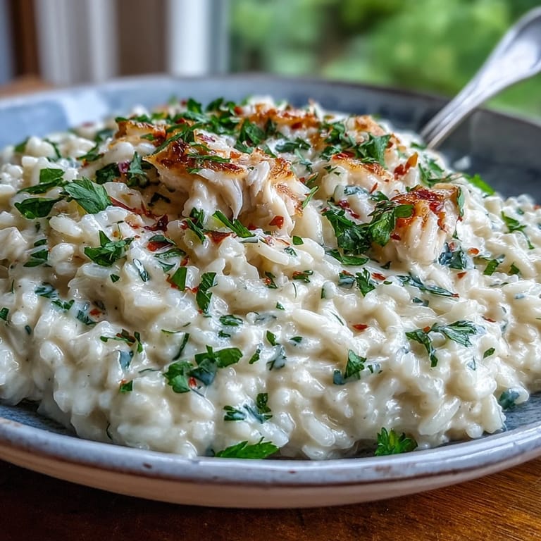 Served Smoked Haddock Risotto in a warm bowl, ready for a cozy dinner with a glass of white wine.