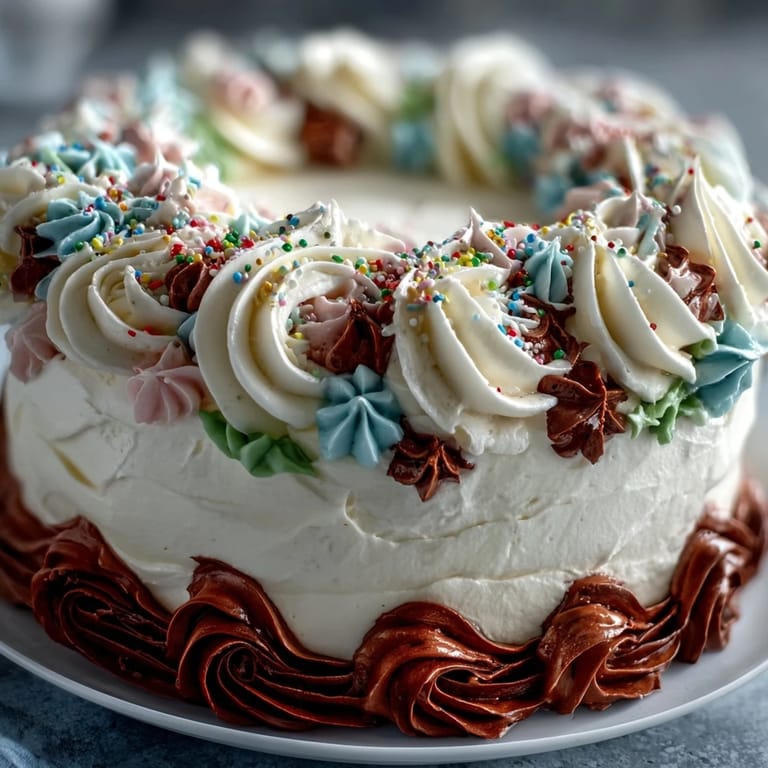 Taurus Graduation Birthday Cake with Floral Buttercream: A stunning layered vanilla cake, elegantly decorated with floral buttercream motifs, celebrating both a Taurus birthday and graduation in style.