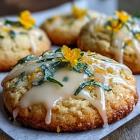 Soft lemon sugar cookies with pastel glaze, perfect for spring gatherings and Easter celebrations.
