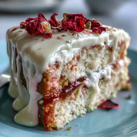 Luxe pink Bridal Shower Rosé Velvet Cake, dripping elegantly with edible gold.